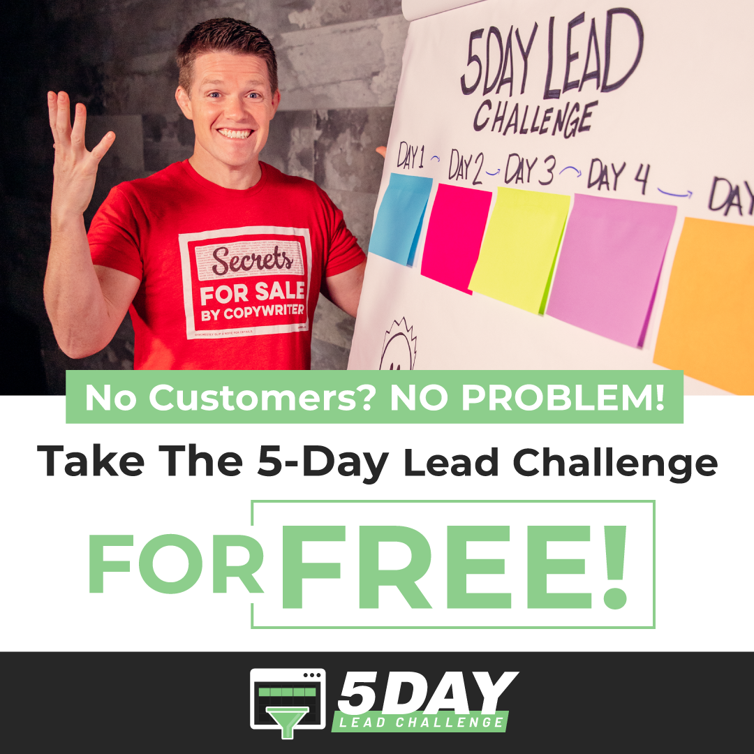 how to sign up for 5 Day Lead Challenge
